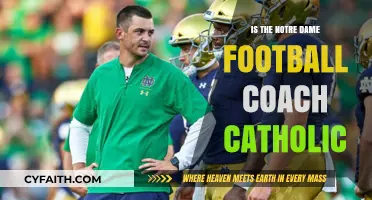 Who is the Catholic Coach at Notre Dame?