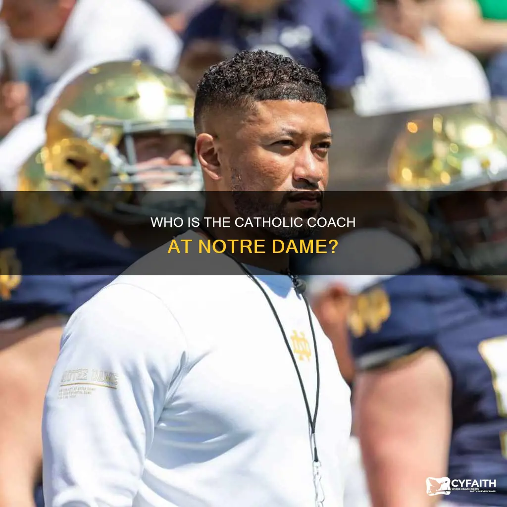 is the notre dame football coach catholic