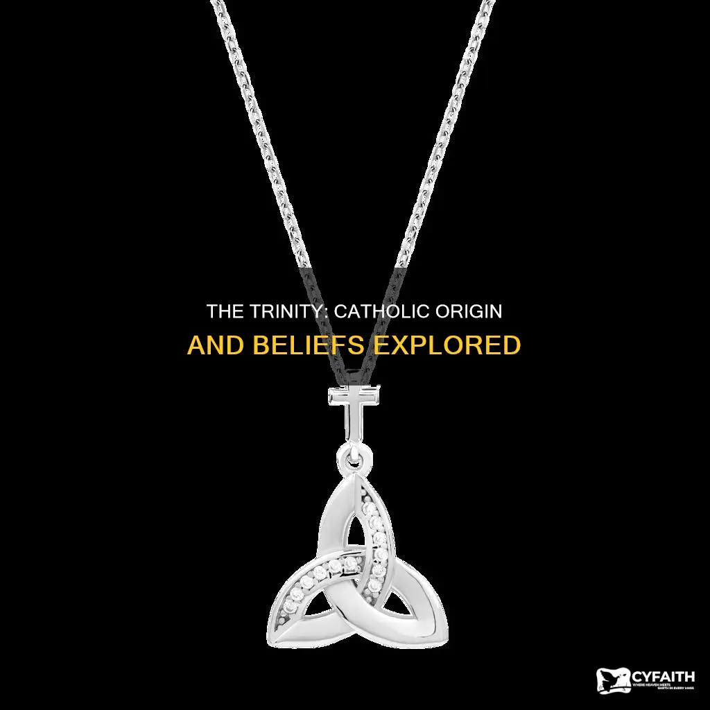 is the origin of the trinity catholic