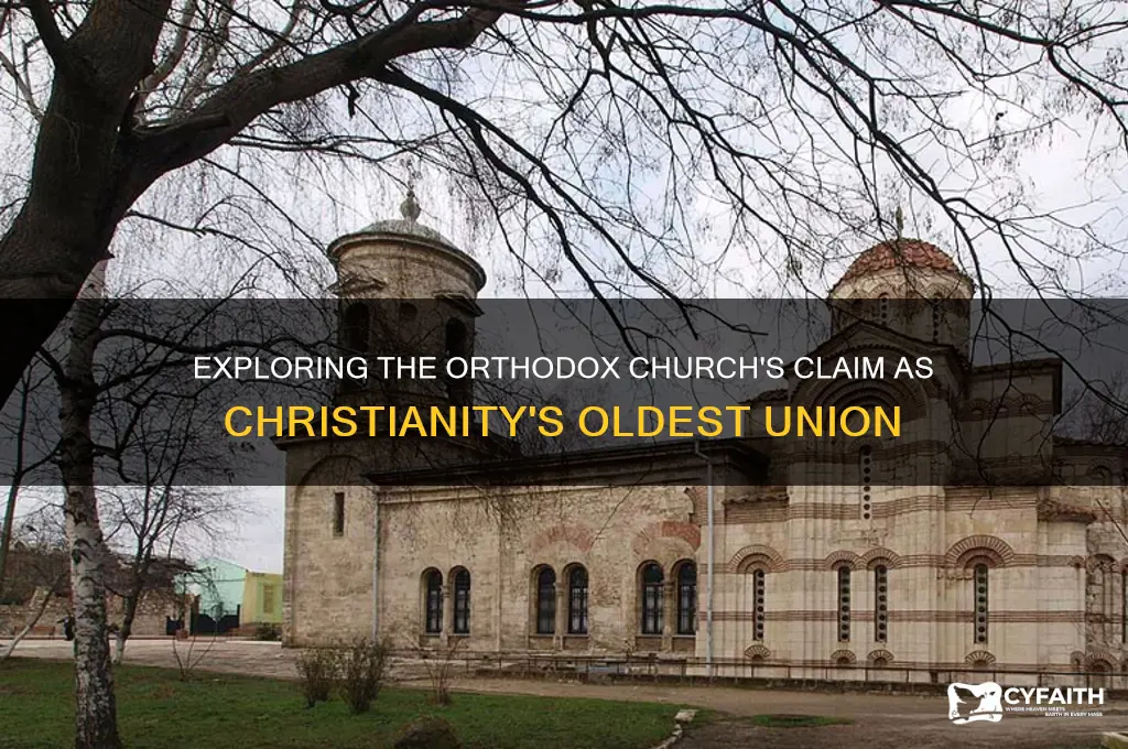 is the orthodox church the oldest christian union