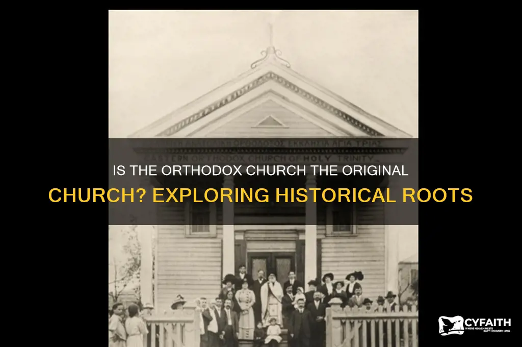 is the orthodox church the original church
