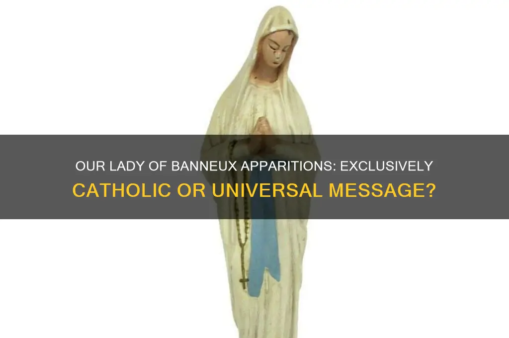is the our lady of banneaux a catholic only apparations