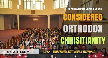Is the Philadelphia Church of God Orthodox Christianity?