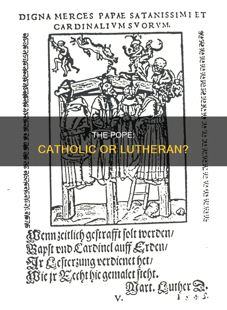 is the pope catholic and lutheran