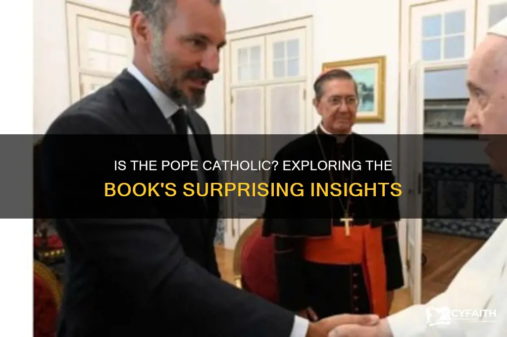 is the pope catholic book