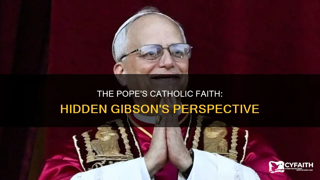 is the pope catholic by hidden gibson