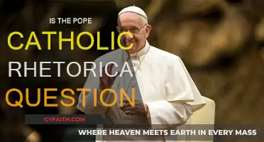 The Pope's Faith: Rhetorical Question or Sincere Inquiry?