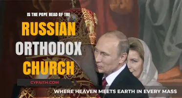 Is the Pope the Head of the Russian Orthodox Church?