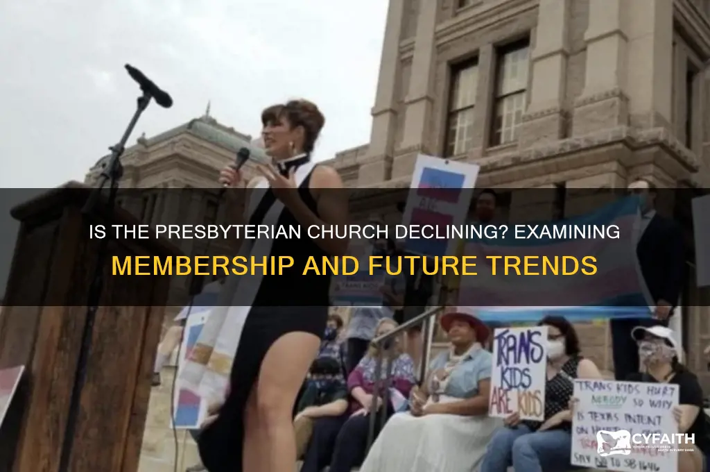 is the presbyterian church dying
