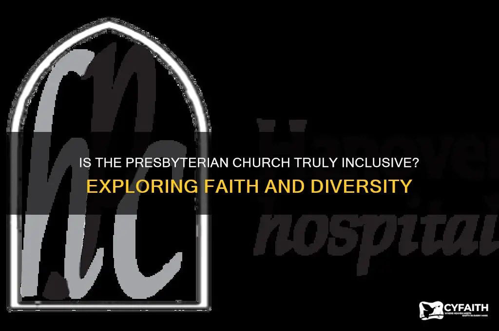 is the presbyterian church inclusive
