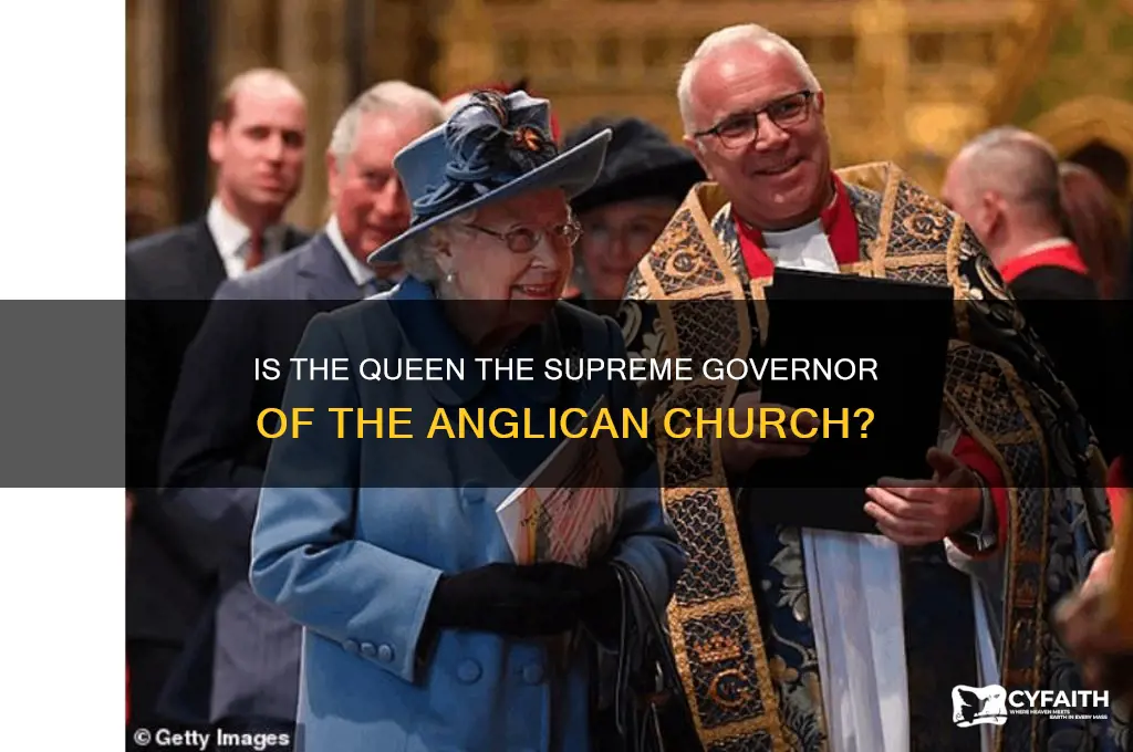 is the queen head of the anglican church