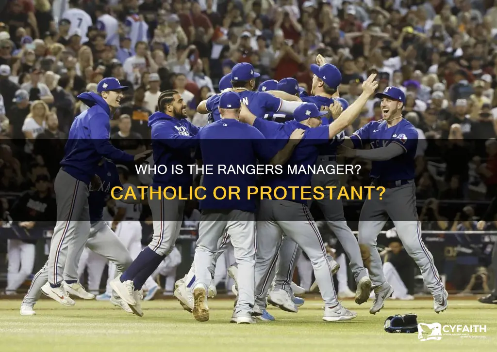 is the rangers manager a catholic