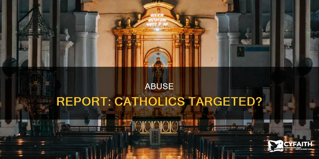 is the report about abuse only targetting catholics