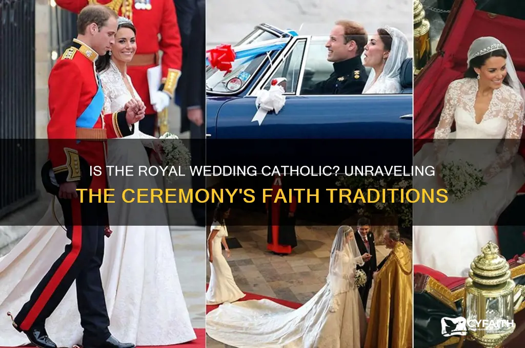 is the roal wedding catholic