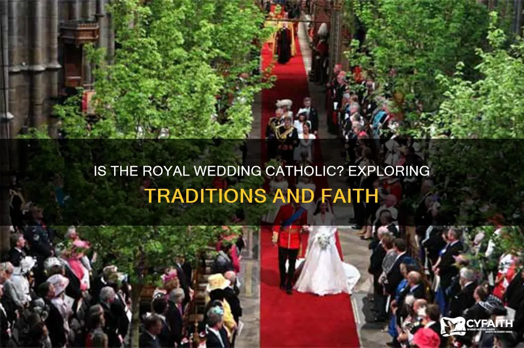 is the royal wedding catholic