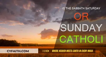 The Catholic Sabbath: Saturday or Sunday?