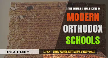 Modern Orthodox Schools: Reciting the Shema Yisrael in Daily Practice?