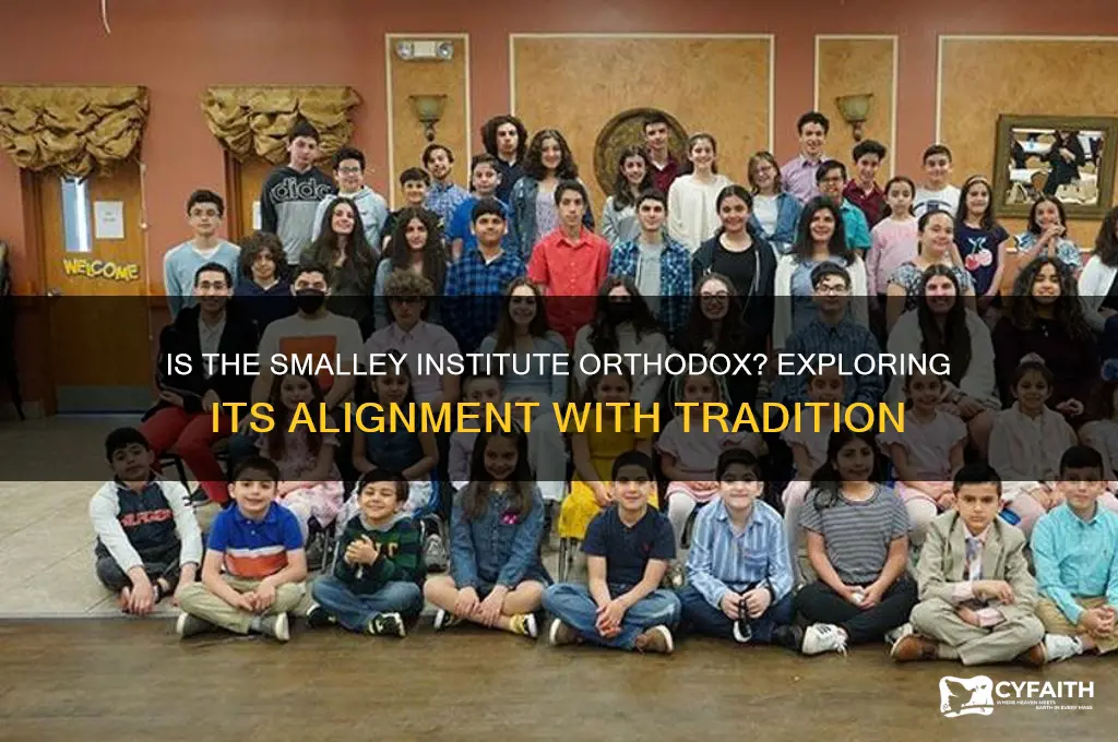 is the smalley institute orthodox