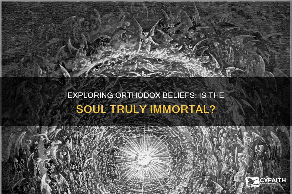 is the soul immortal orthodox