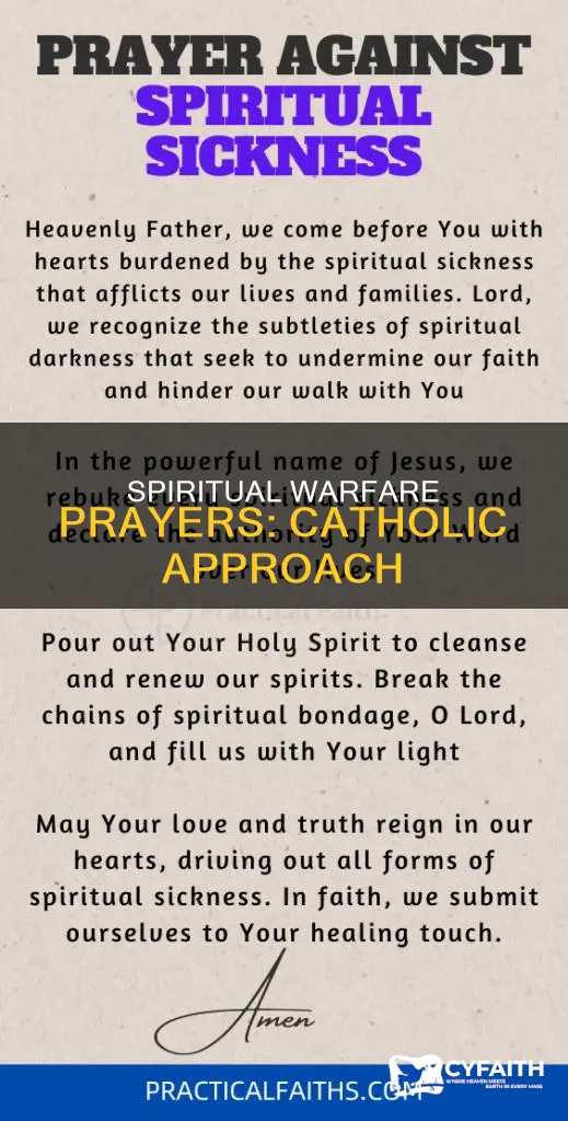 is the spiritual warfare prayers catholic
