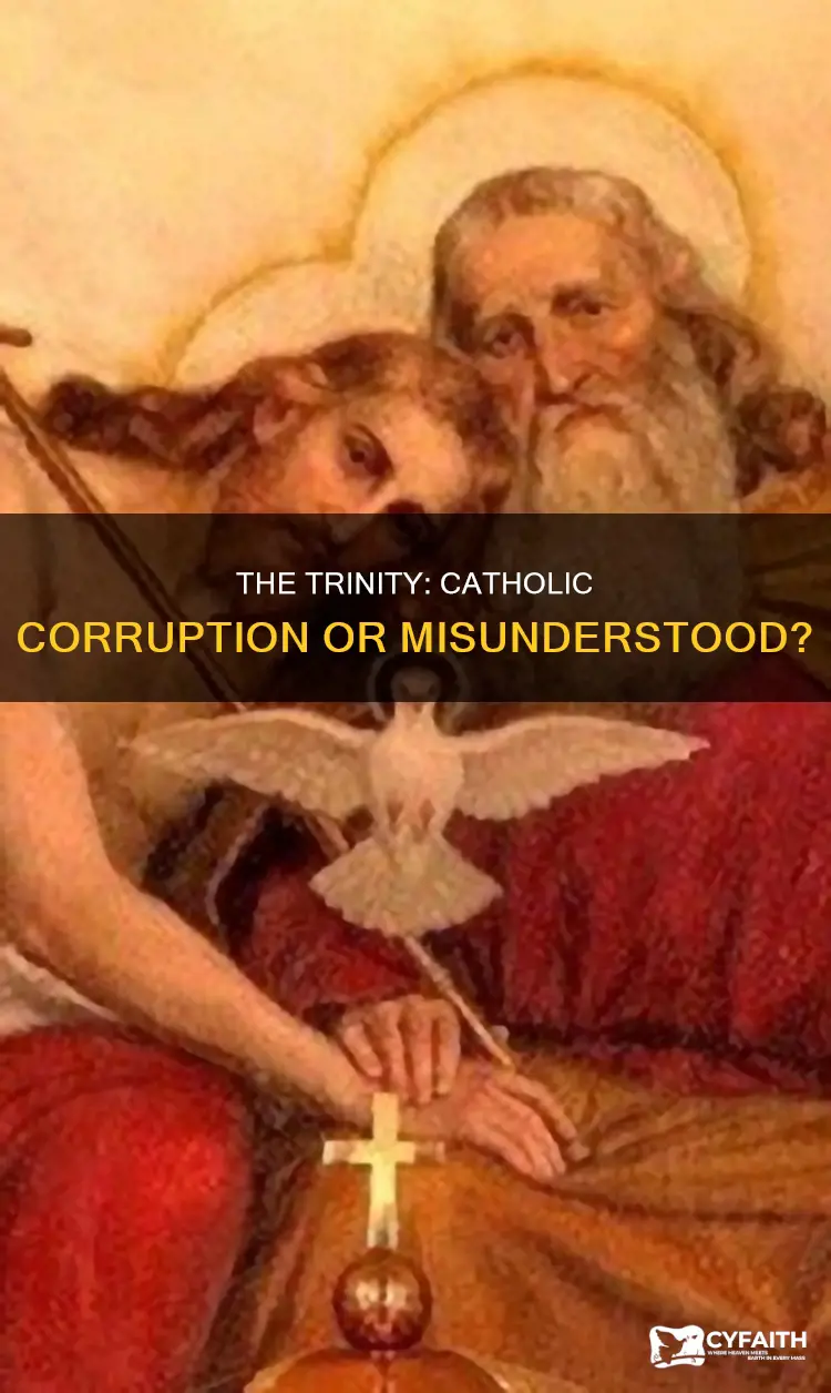 is the trinity a catholic coruption