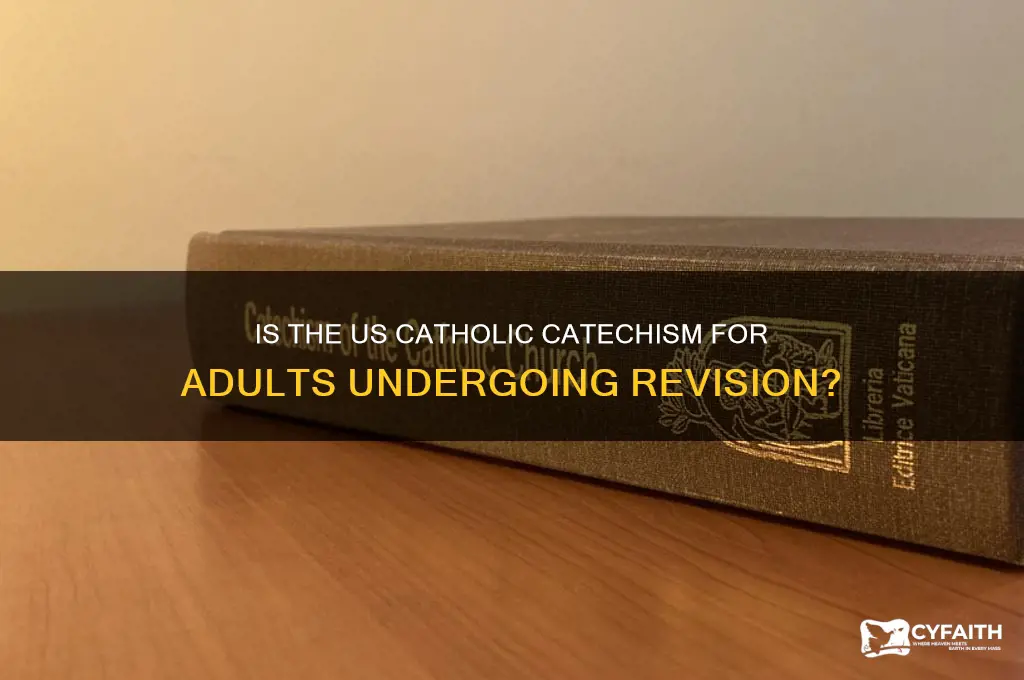 is the us catholic catechism for adults being revised