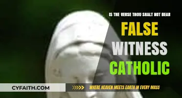 Thou Shalt Not Bear False Witness: Catholic Teachings Explained