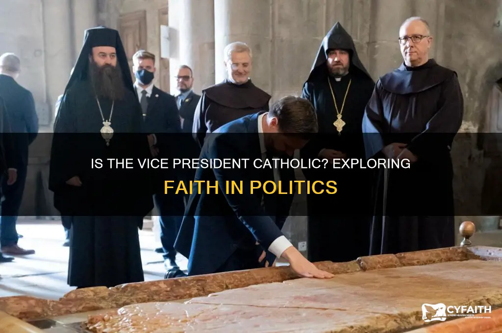 is the vice president catholic