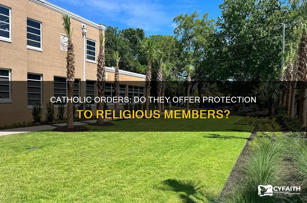 is there a catholic order that provides protection to religious