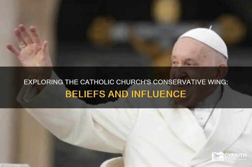 is there a conservative wing of the catholic chruch