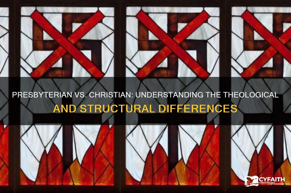 is there a difference between presbyterian and christian
