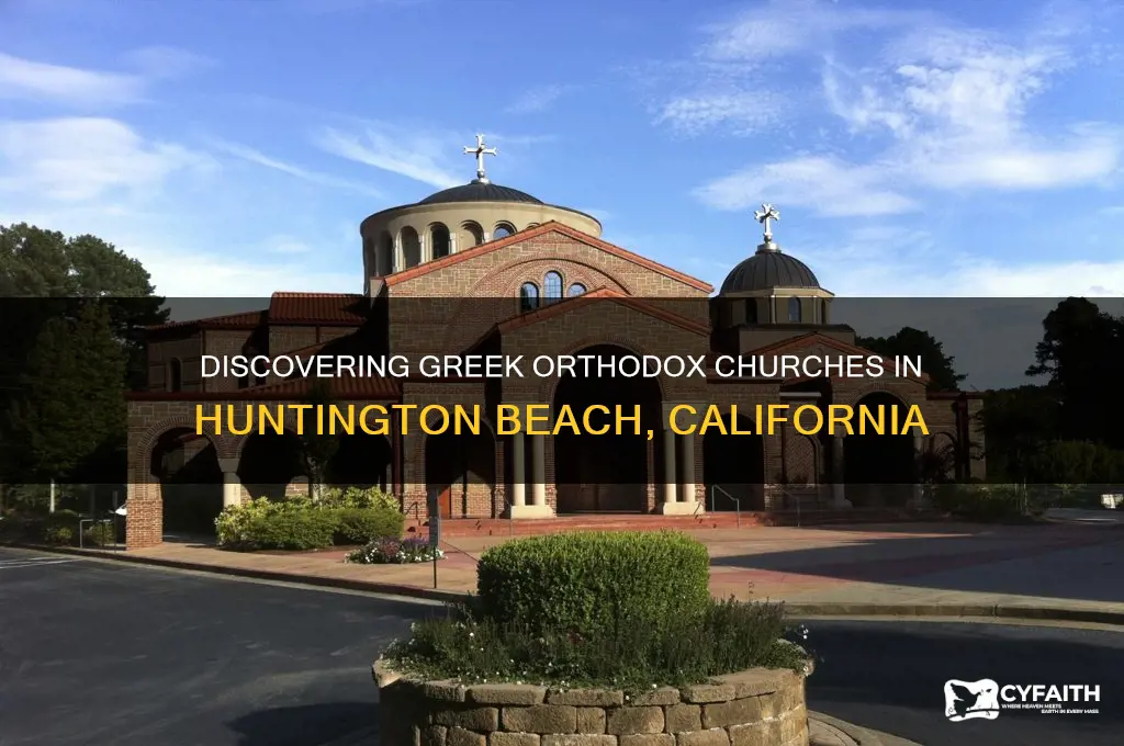 is there a greek orthodox church in huntington beach ca