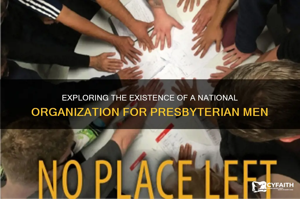 is there a national organization for presbyterian men