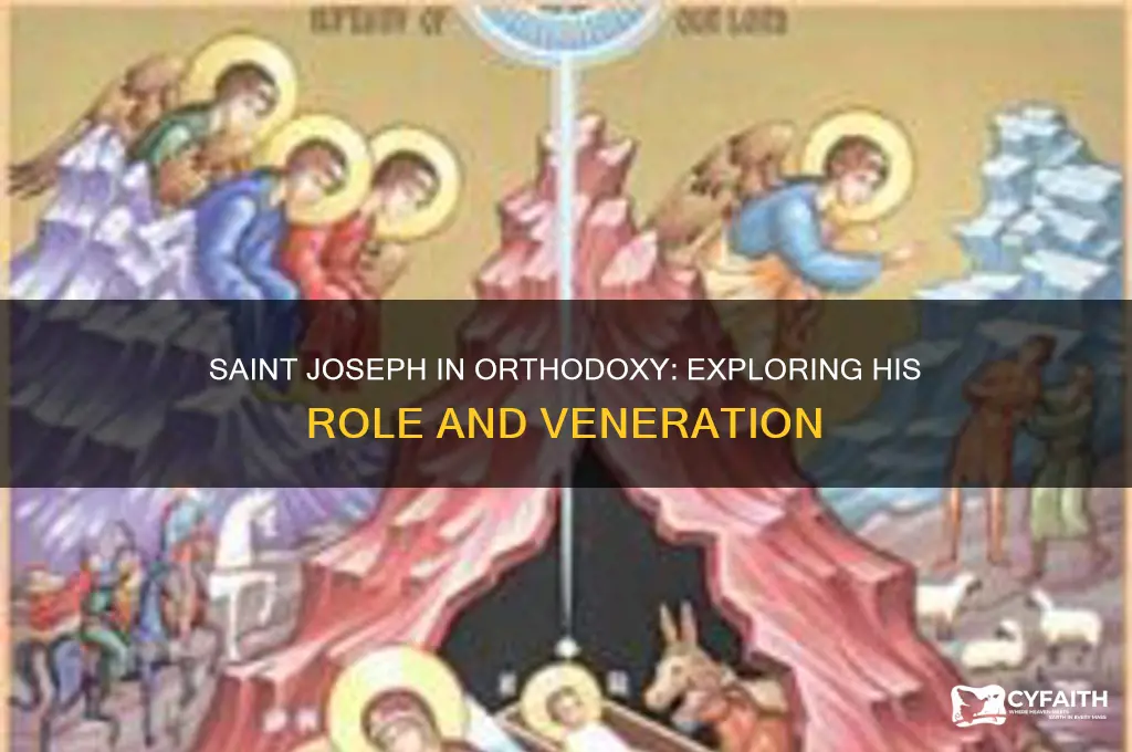 is there a saint joseph in the orthodox church