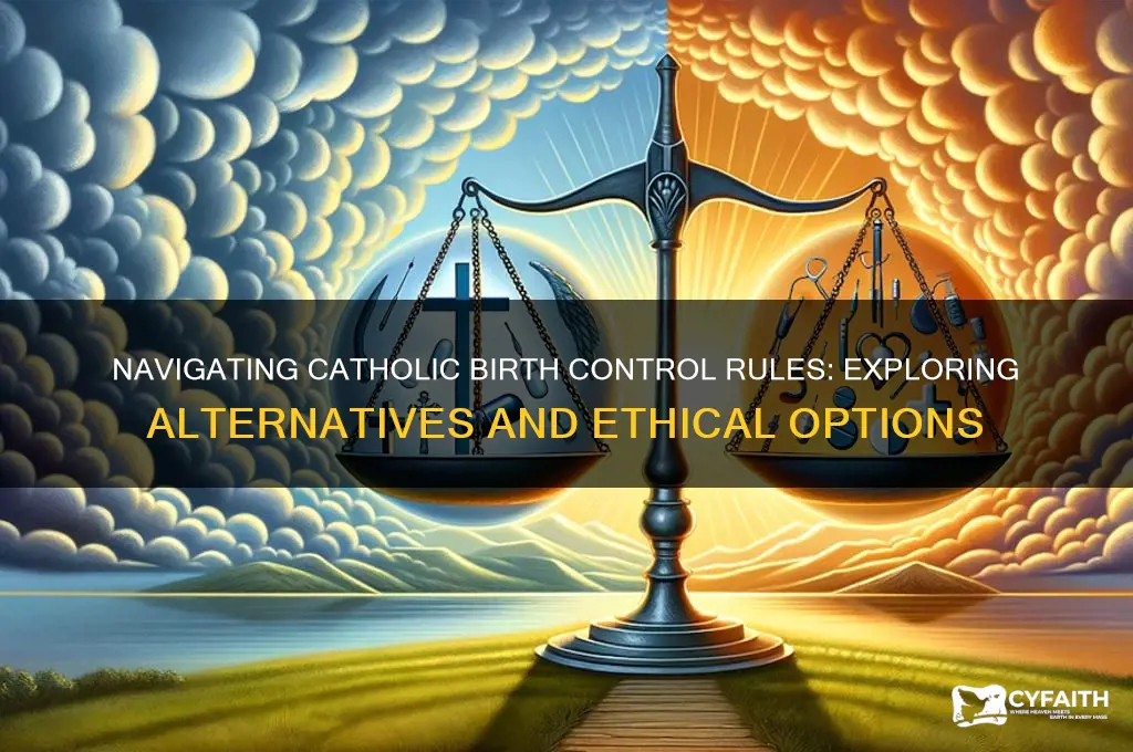 is there a way around the catholic brith control rule