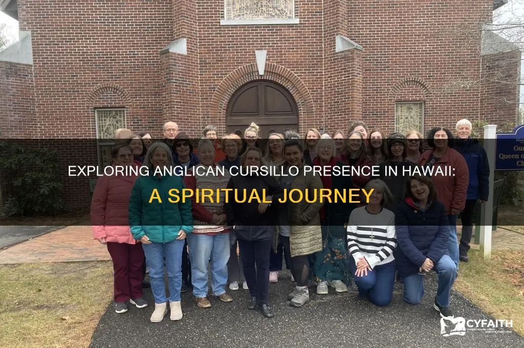 is there an anglican cursillo in hawaii
