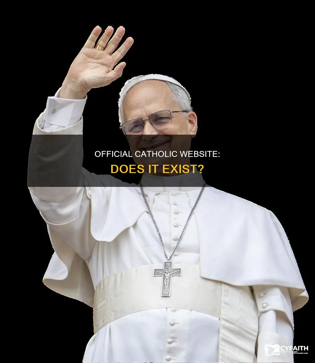 is there an official catholic website