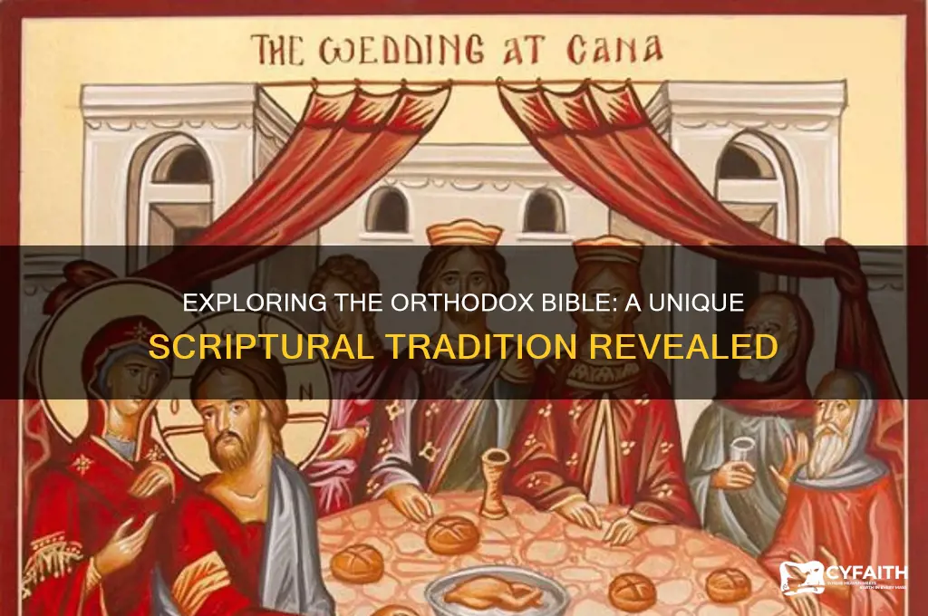 is there an orthodox bible