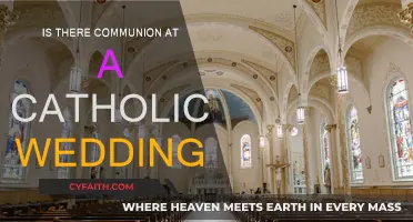 Communion and Catholic Weddings: What's the Deal?