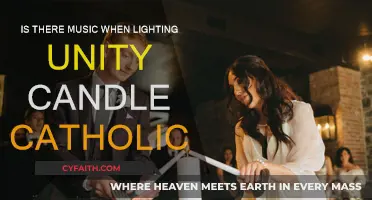 Music and Unity Candles: Catholic Ceremony Traditions