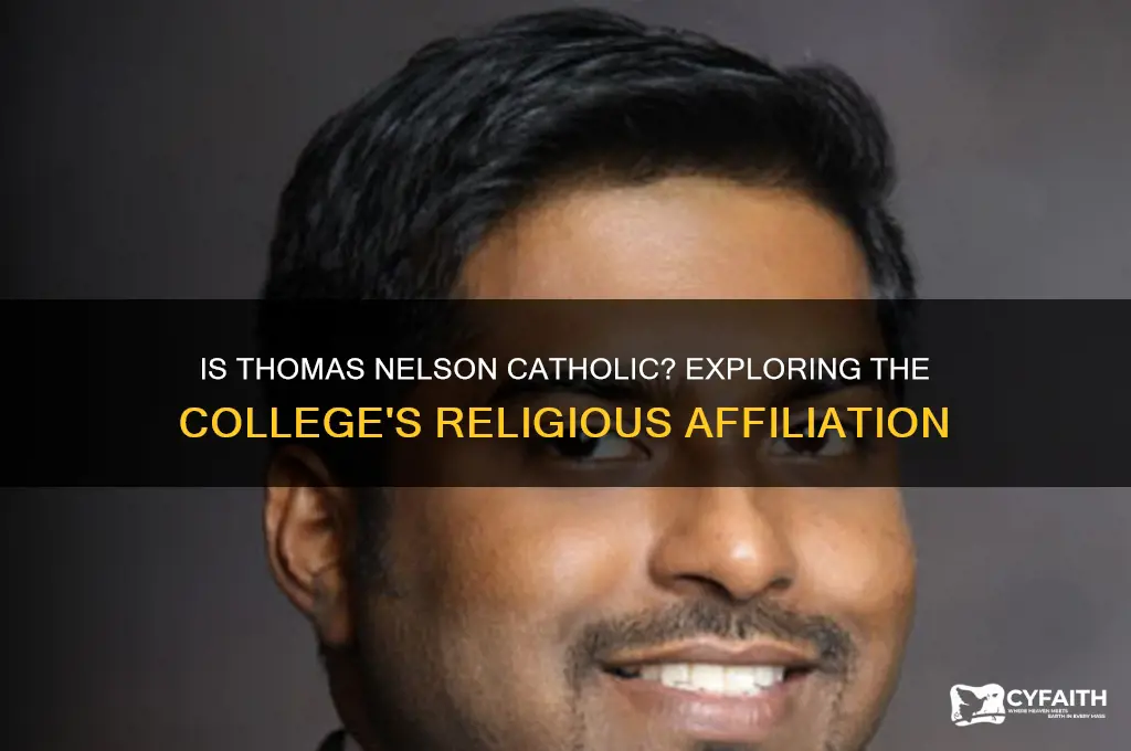 is thomas nelson catholic