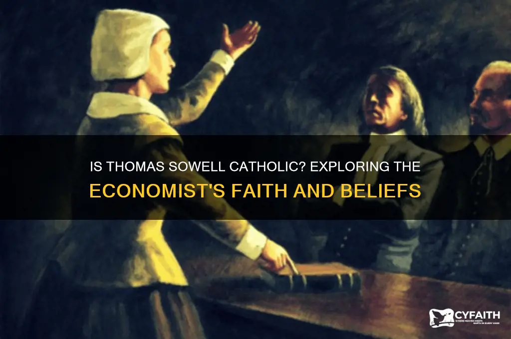 is thomas sowell catholic