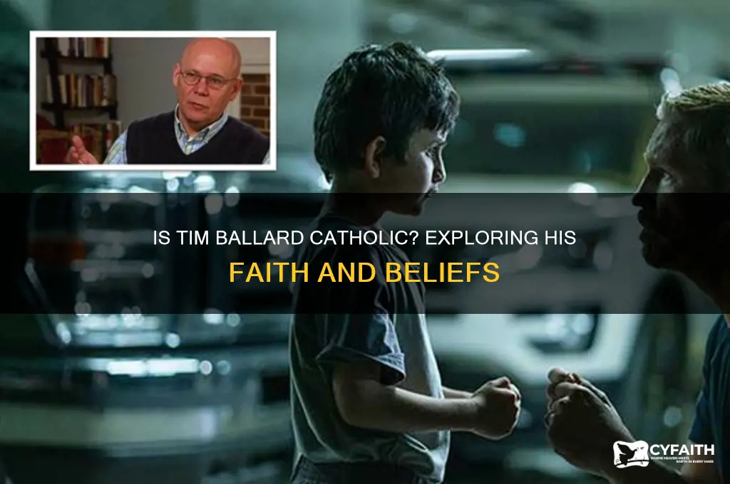 is tim ballard a catholic