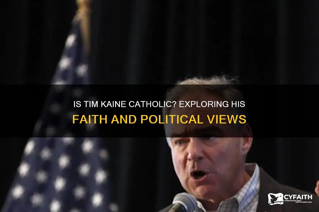is tim kaine catholic