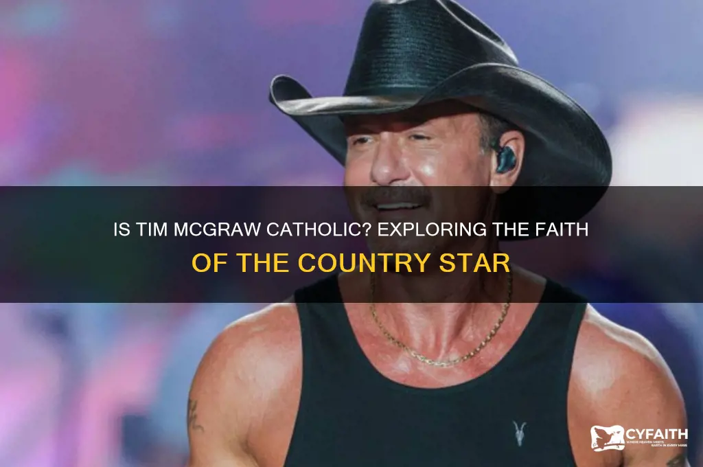 is tim mcgraw catholic