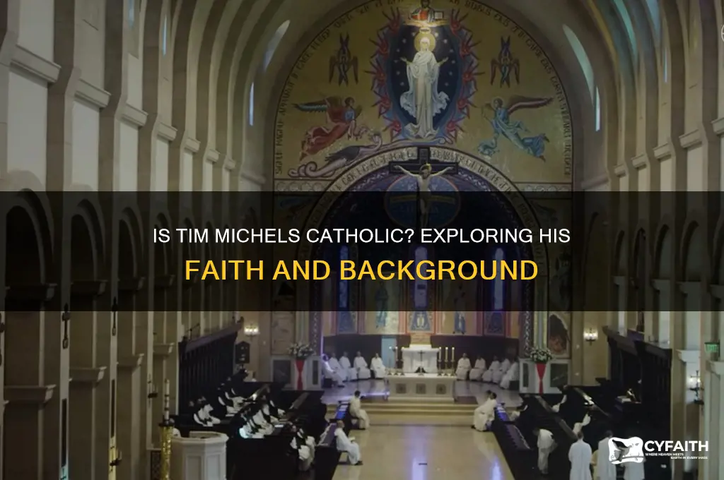 is tim michels catholic