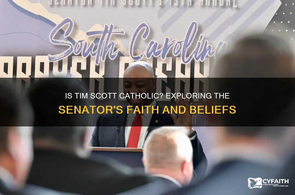 is tim scott catholic