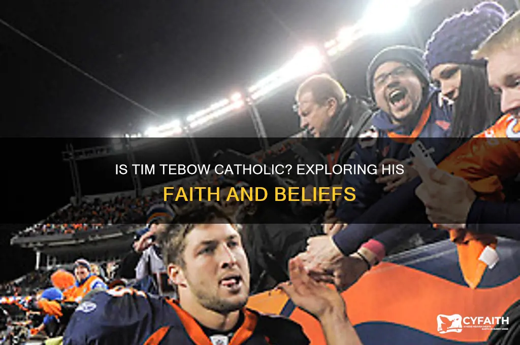 is tim tebow catholic