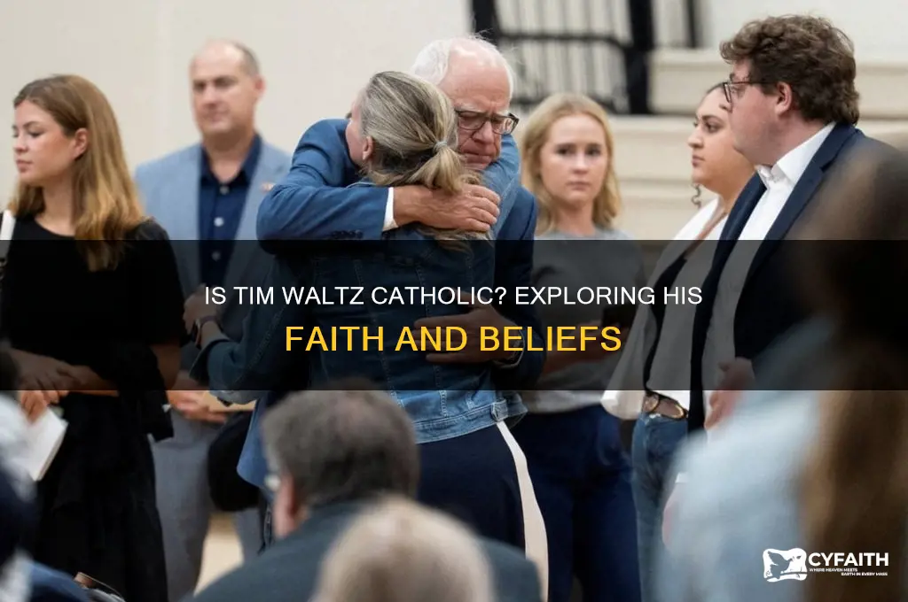 is tim waltz catholic