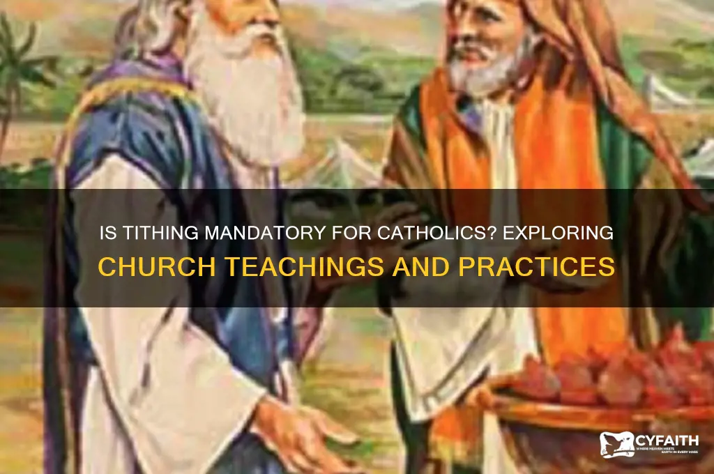 is tithe required catholic